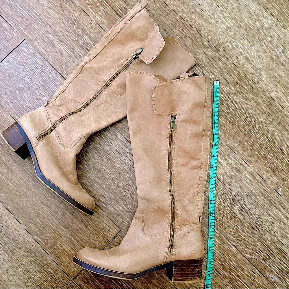Knee High Leather Boots
